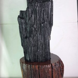 特級黑碧璽原石1371g